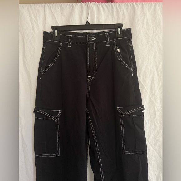 H&M TWILL CARGO PANTS Size 4 - Picture 5 of 13